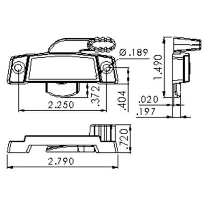 Hung Window Zinc Sash Lock Sweep Lock 3193